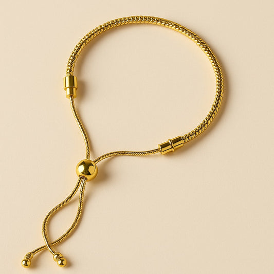 Adjustable Bracelet - Gold